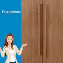 Guarda Roupa Casal Grande Master New 8 Portas 4 Gavetas c/ Pes Santos Andira