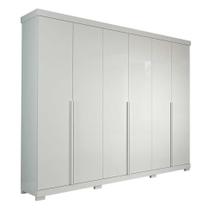 Guarda-Roupa Casal Guarapari I 6 PT 6 GV Branco