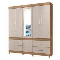 Guarda Roupa Casal Guarujá Amêndola Off White Demóbile