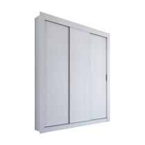 Guarda-Roupa Casal Herval Safari, 3 Portas de Correr, Branco Ártico Guarda-Roupa Casal Herval Safari, 3 Portas de Correr, Branco Ártico