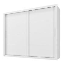 Guarda Roupa Casal Imperador Plus Branco Zanzini