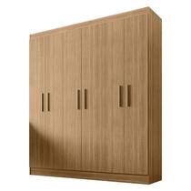 Guarda Roupa Casal Ipê 6 Portas Freijó Fosco - Kits Paraná Guarda Roupa Casal Ipê 6 Portas Freijó Fosco - Kits Paraná