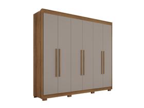 Guarda-Roupa Casal Itália 6 portas 100% MDF Salleto
