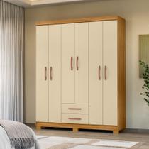 Guarda-Roupa Casal Itapema 6 Portas 2 Gavetas Guarda-Roupa Casal Itapema 6 Portas 2 Gavetas