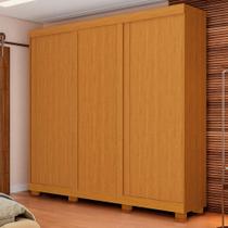 Guarda-Roupa Casal Japão 3 Portas 100% MDF Linhamobília