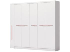 Guarda-Roupa Casal Kappesberg 6 Portas 6 Gavetas Branco