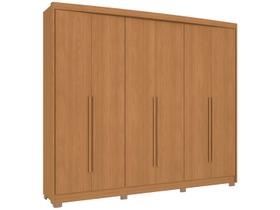 Guarda Roupa casal Kappesberg 6 portas 6 gavetas CB03N566 cor Canela Guarda Roupa casal Kappesberg 6 portas 6 gavetas CB03N566 cor Canela