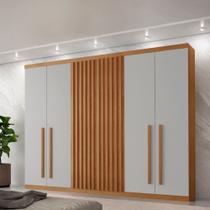 Guarda Roupa Casal Kiev 100 MDF 6 Portas e 4 Gavetas Guarda Roupa Casal Kiev 100 MDF 6 Portas e 4 Gavetas
