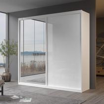 Guarda-Roupa Casal Lauren com Espelho 2 Portas Bom Pastor