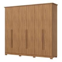 Guarda Roupa Casal Leblon 6 Portas Nature - Henn