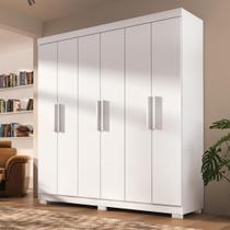 Guarda Roupa Casal Lisboa 6 Portas 2 Gav Com Pés Guarda Roupa Casal Lisboa 6 Portas 2 Gav Com Pés