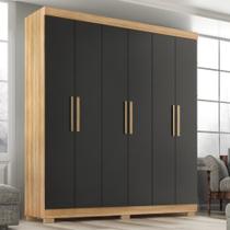 Guarda Roupa Casal Lisboa 6 Portas 2 Gav Com Pés Guarda Roupa Casal Lisboa 6 Portas 2 Gav Com Pés