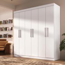 Guarda Roupa Casal Lisboa 6 Portas 2 Gav Guarda Roupa Casal Lisboa 6 Portas 2 Gav