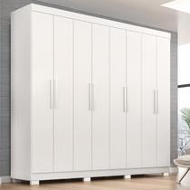 Guarda Roupa Casal Lisboa 8 Portas 4 Gavs Com Pés