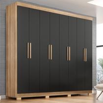 Guarda Roupa Casal Lisboa 8 Portas 4 Gavs Com Pés Guarda Roupa Casal Lisboa 8 Portas 4 Gavs Com Pés