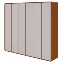 Guarda Roupa Casal Loop 6 Portas Frassino Off White Lopas