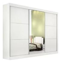 Guarda Roupa Casal Los Angeles 3pt Branco Mdf D'doro Guarda Roupa Casal Los Angeles 3pt Branco Mdf D'doro