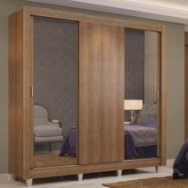 Guarda-roupa Casal Lyon 3 Portas de Correr Madesa
