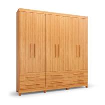 Guarda-Roupa Casal Majestic 6 Portas 6 Gavetas Freijó Guarda-Roupa Casal Majestic 6 Portas 6 Gavetas Freijó