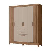 Guarda Roupa Casal Malta com 7 Portas e 2 Gavetas Roupeiro com Pés Guarda Roupa Casal Malta com 7 Portas e 2 Gavetas Roupeiro com Pés