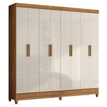 Guarda Roupa Casal Marajó 8 Portas - Moval Guarda Roupa Casal Marajó 8 Portas - Moval