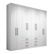 Guarda-Roupa Casal Master 8 PT 6 GV Branco