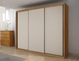 Guarda Roupa Casal MDF 3 Portas 6 Gavetas Vegas