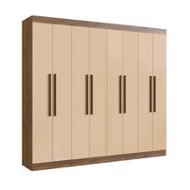 Guarda Roupa Casal Mdf Califórnia 60800 8 Portas 4 Gavetas