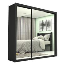 Guarda-Roupa Casal Melissa com 4 Gavetas Super Glass Carioca Móveis