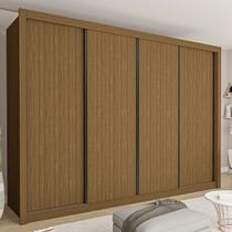 Guarda-Roupa Casal Milano 4 Portas 4 Gavetas Freijó - Minastex Guarda-Roupa Casal Milano 4 Portas 4 Gavetas Freijó - Minastex