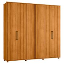 Guarda Roupa Casal Miro 6 Portas 250 cm Madetec