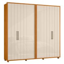 Guarda Roupa Casal Miró Ripado 6 Portas - Madetec Guarda Roupa Casal Miró Ripado 6 Portas - Madetec