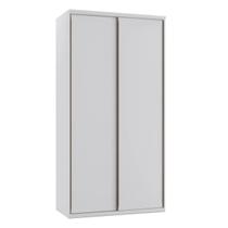 Guarda Roupa Casal Modulado 100% MDF 2 Portas de Correr 3 gavetas Cabideiro e Prateleiras 1,20 cm Cores - Evolution - Robel Móveis