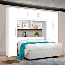 Guarda-Roupa Casal Modulado Cancun 6 Portas 3 Gavetas Branco - J&a Móveis