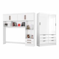Guarda Roupa Casal Modulado Sevilha 4 e 2 Portas 8 Gavetas Carioca Móveis Guarda Roupa Casal Modulado Sevilha 4 e 2 Portas 8 Gavetas Carioca Móveis
