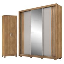 Guarda Roupa Casal Moema Amêndola Nude Flex com Espelho e Pés e Sapateira Multiuso Golden com Pés Amêndola Touch - Demóbile Guarda Roupa Casal Moema Amêndola Nude Flex com Espelho e Pés e Sapateira Multiuso Golden com Pés Amêndola Touch - Demóbile