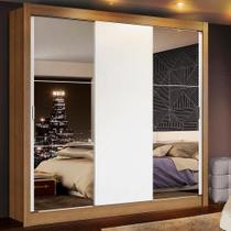 Guarda-roupa Casal Mônaco 3 Portas de Correr Madesa