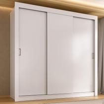 Guarda-Roupa Casal Multimóveis Barcelona 3 Portas de Correr CR35401