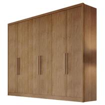 Guarda Roupa Casal New Messina 6 Portas 8 Gavetas Cumaru 23 Novo Horizonte