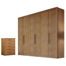 Guarda Roupa Casal New Messina com Gaveteiro Suiça Cumaru 23 Novo Horizonte Guarda Roupa Casal New Messina com Gaveteiro Suiça Cumaru 23 Novo Horizonte