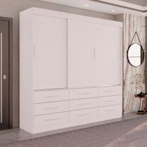 Guarda Roupa Casal New Star 3 portas e 9 gavetas Sallêto