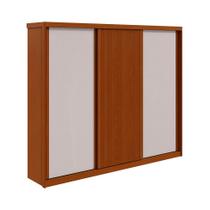 Guarda-Roupa Casal Ollie sem Pés 3 PT 6 GV Frassino e Off White