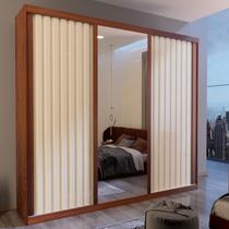 Guarda Roupa Casal Petra 3 Portas 4 Gavetas Bom Pastor