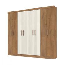 Guarda-Roupa Casal Petropolis 8 Portas 2 Gavetas Atualle Móveis