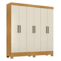 Guarda Roupa Casal Prático 6 Portas - Demóbile Guarda Roupa Casal Prático 6 Portas - Demóbile