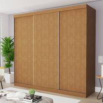 Guarda Roupa Casal Premium Itália 205,9cm 3 Portas 4 Gavetas Espresso Móveis