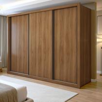 Guarda Roupa Casal Premium Liv 3 Portas de Correr e 6 Gavetas 242cm Yescasa