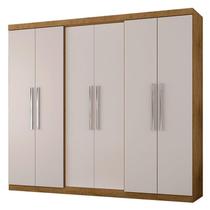 Guarda Roupa Casal Prime 6000 Freijó Baunilha - Araplac Guarda Roupa Casal Prime 6000 Freijó Baunilha - Araplac