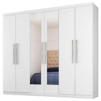 Guarda Roupa Casal Prime 7000 Branco Araplac