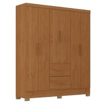 Guarda Roupa Casal Primordial Max 6 Portas 2 Gavetas Cinamomo Fosco - Zanzini Guarda Roupa Casal Primordial Max 6 Portas 2 Gavetas Cinamomo Fosco - Zanzini